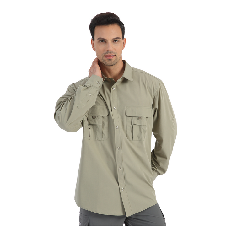 Men's UV Protection Hiking & Fishing Shirt UPF50+